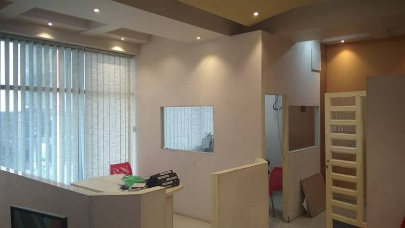 VIP 650 Sqft Well Renovated Office For Rent At Kohinoor One Faisalabad 7