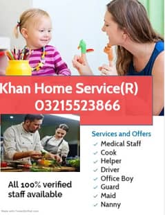 Maids/ Cook/Baby Siter/Driver/Patient Care/Nanny/Helper /Availab