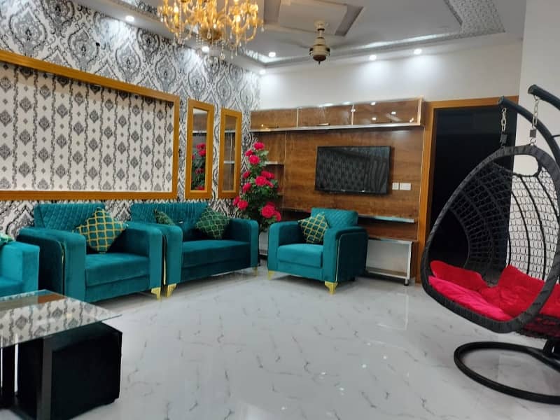 Bahria Town Phase 8 Sector F1 10 Marla Designer Fully Furnished House For Sale 19