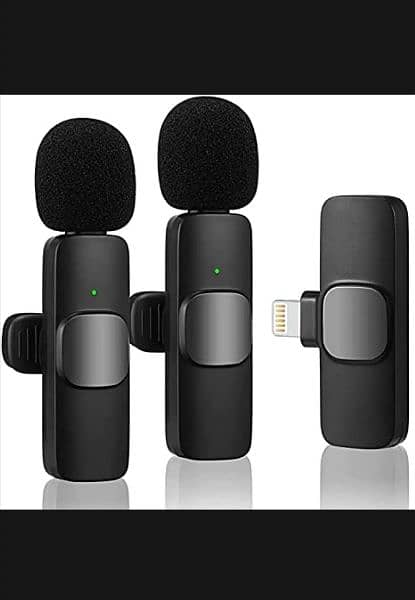 Wireless Mic K9 Dual Microphone Plug 1