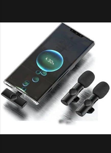 Wireless Mic K9 Dual Microphone Plug 3