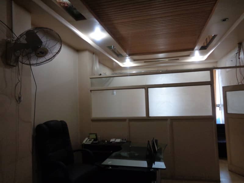 300 Sqft Well Renovated Furnished Office With Fixtures Available At Kohinoor One Faisalabad Ideal For Software Houses IT Work Consultancy Marketing Companies And Digital Agencies 5