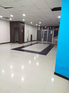 1000 sequre feet ground floor hall for rent for Silent office (Call center + Software house + Marketing office and other setup as you want)