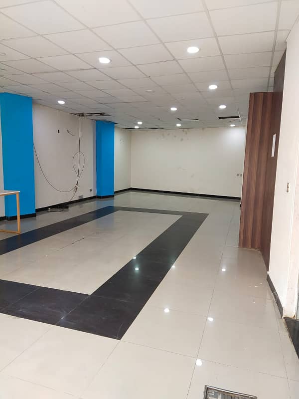 1000 sequre feet ground floor hall for rent for Silent office (Call center + Software house + Marketing office and other setup as you want) 3