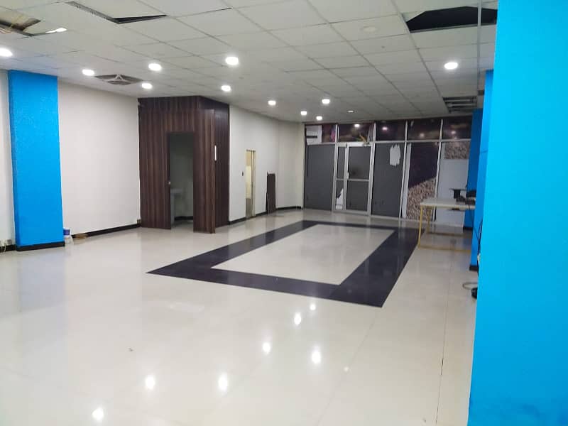 1000 sequre feet ground floor hall for rent for Silent office (Call center + Software house + Marketing office and other setup as you want) 5