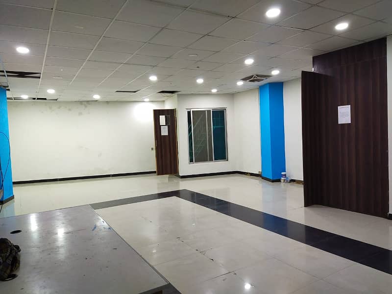 1000 sequre feet ground floor hall for rent for Silent office (Call center + Software house + Marketing office and other setup as you want) 10