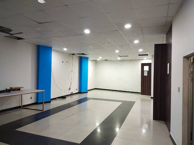 1000 sequre feet ground floor hall for rent for Silent office (Call center + Software house + Marketing office and other setup as you want) 11