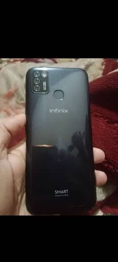 model Infinix smart 6 Ram3gb Rom64gb 5000mh battery mobile urgent sale
