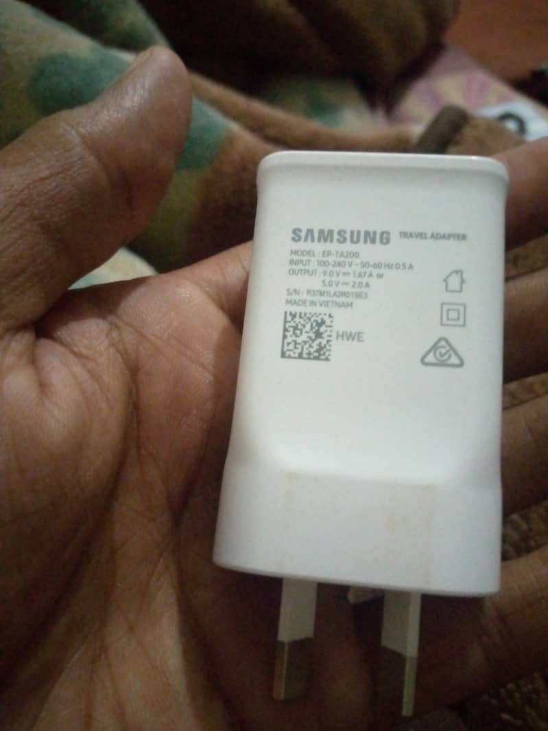 Original charger available 2