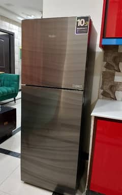 New Haire refrigerator only 3 moth used 10/10 condition with warranty
