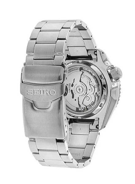 Seiko/ Seiko Sports 5 /men watch /analogue wheel style watch/green 1