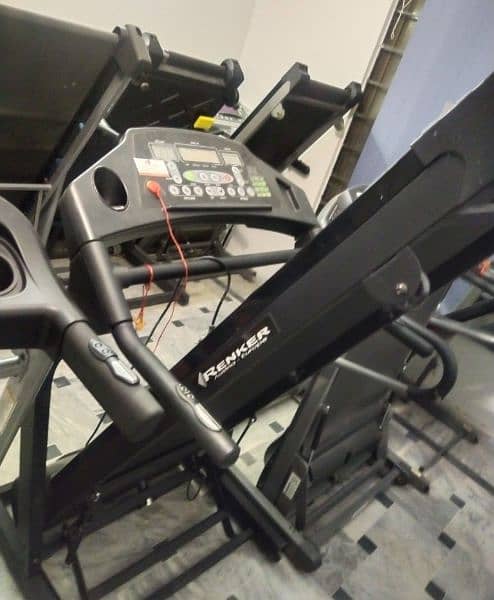treadmill exercise machine auto trade mil fitness gym jogging walking 2