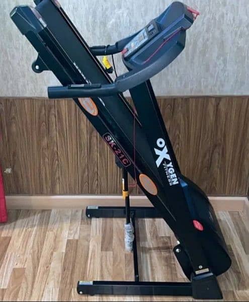 treadmill exercise machine auto trade mil fitness gym jogging walking 6