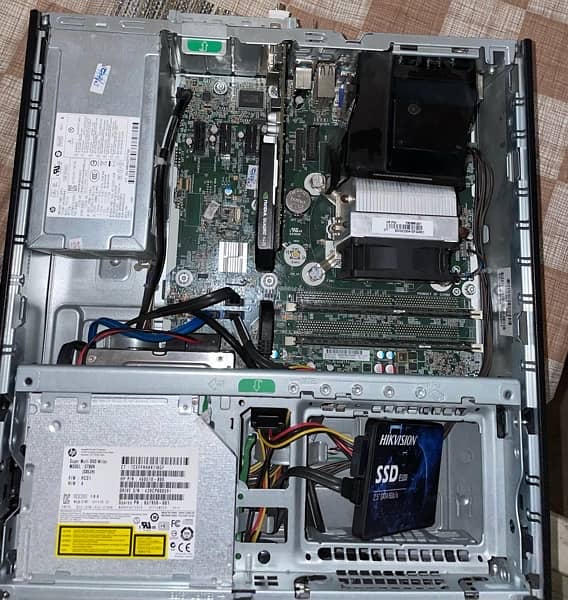 Pc for sale Core i5 4th gen with Graphic card+ lcd full setup 0
