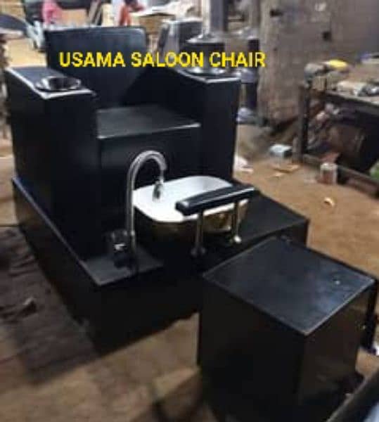 Saloon chairs | Beauty parlor chairs | shampoo unit | pedicure | 6