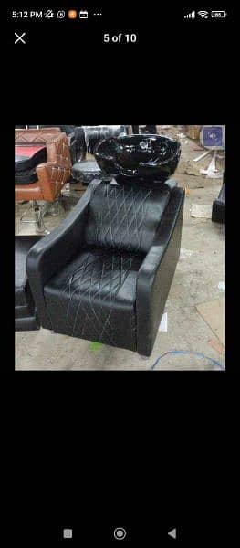 Saloon chairs | Beauty parlor chairs | shampoo unit | pedicure | 13