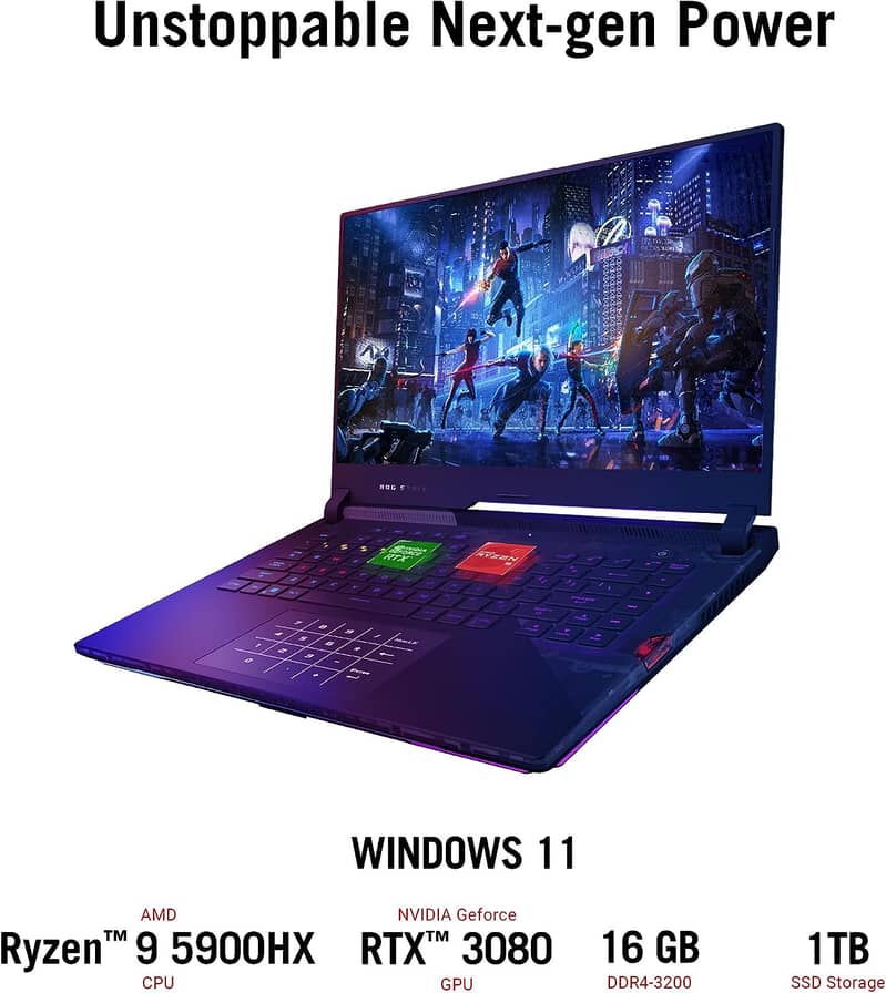 Asus Rog Styrix Scar G16 RTX 4060 Gaming Laptop New 3