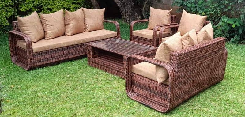 outdoor rattan furniture available in Wholesale prise rate per seat. 7