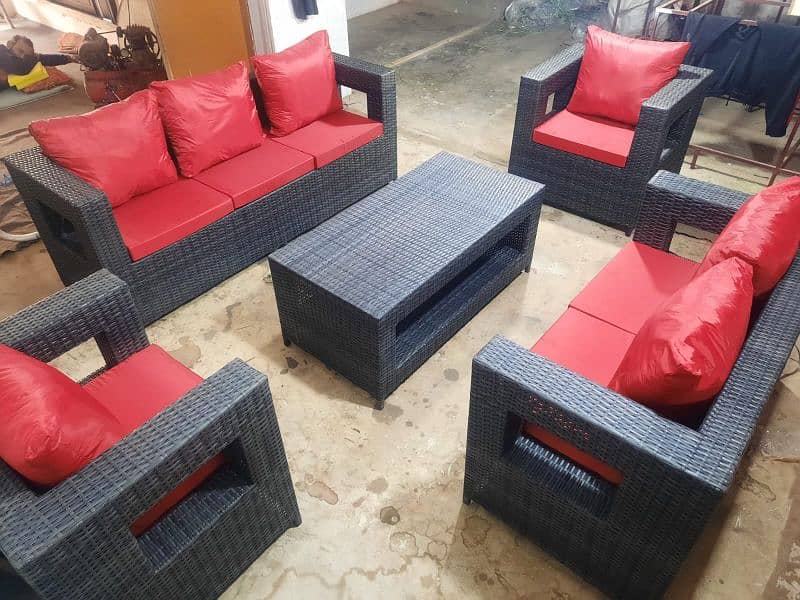 outdoor rattan furniture available in Wholesale prise rate per seat. 9