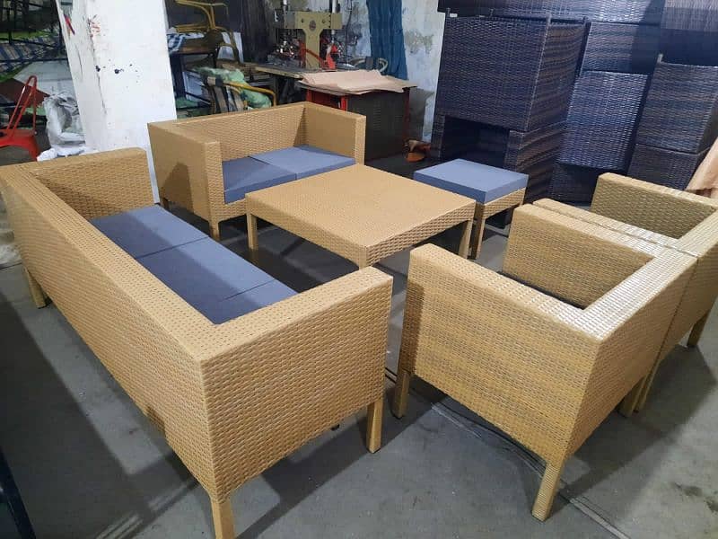outdoor rattan furniture available in Wholesale prise rate per seat. 12