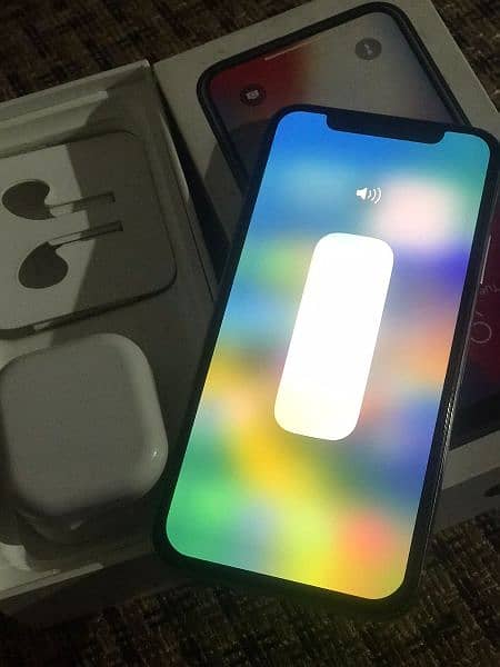iphone X pta approved 64gb with box charger 1