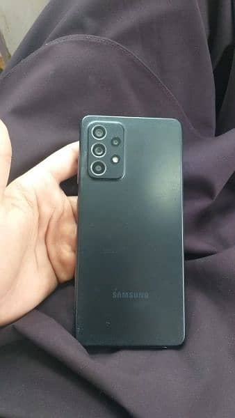 samsung galexy A52s 5G  8 128 with box and charger 3