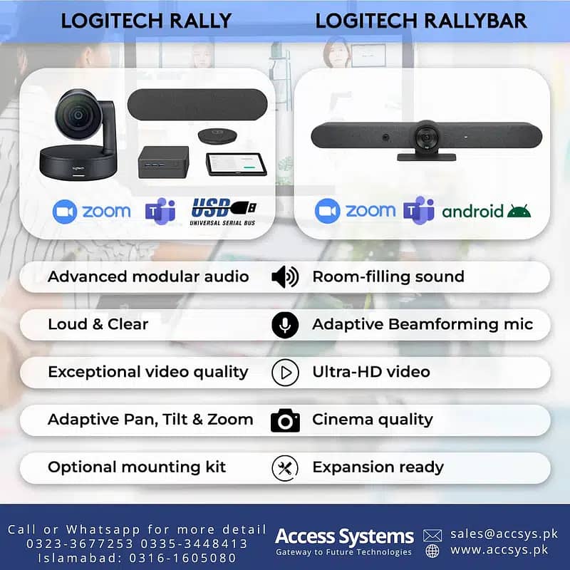 Aver VC520 Pro3|Poly Studio X50video conferencing|Fone540|0335-3448413 7