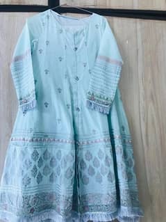 Maria. B lawn embroidered dress
