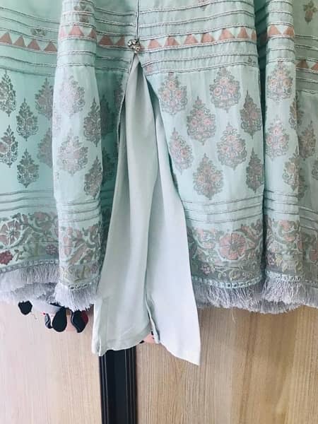 Maria. B lawn embroidered dress 4