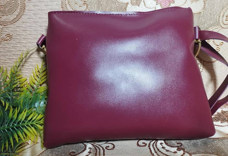 Women's Crossbody Bag (PU Leather, Rexine, Glitter Rexine) 0