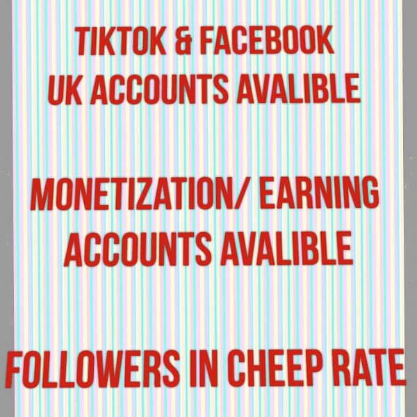 Earn money from tiktok and fb 1