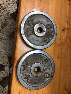 York imported weight plates 10 kg pair