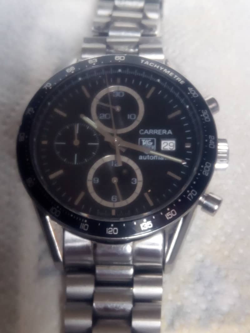 Tag Heuer Carrera Chronograph Calibre 16, automatic watch. 3
