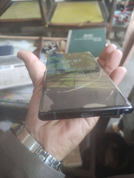 Samsung Note 10+ 12/256 Dual Sim Dot/Glass Crack working good 5
