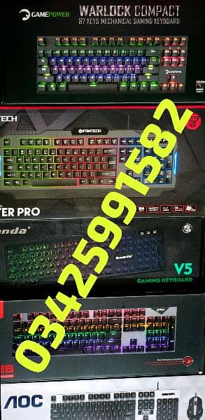 RGB Gaming/ Mechanical RGB Gaming Keyboards 3