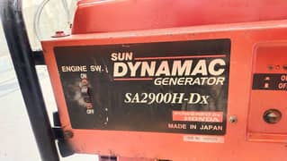 honda 3.5 kw working  condition generator available for sale