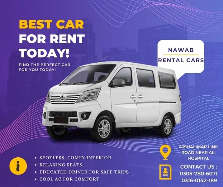 Cars available for rent |lahore| Nawab Rentals 1