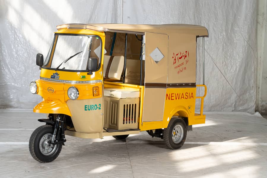 New asia 9 seater rickshaw 200cc engine 2