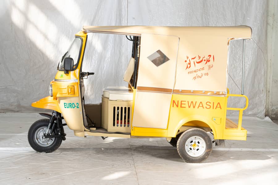New asia 9 seater rickshaw 200cc engine 4