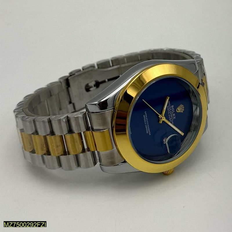Rolex Stainless Steel Analog Wrist Watch 1