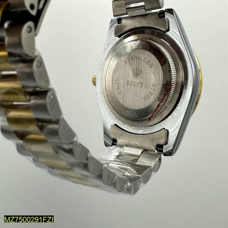 Rolex Stainless Steel Analog Wrist Watch 5