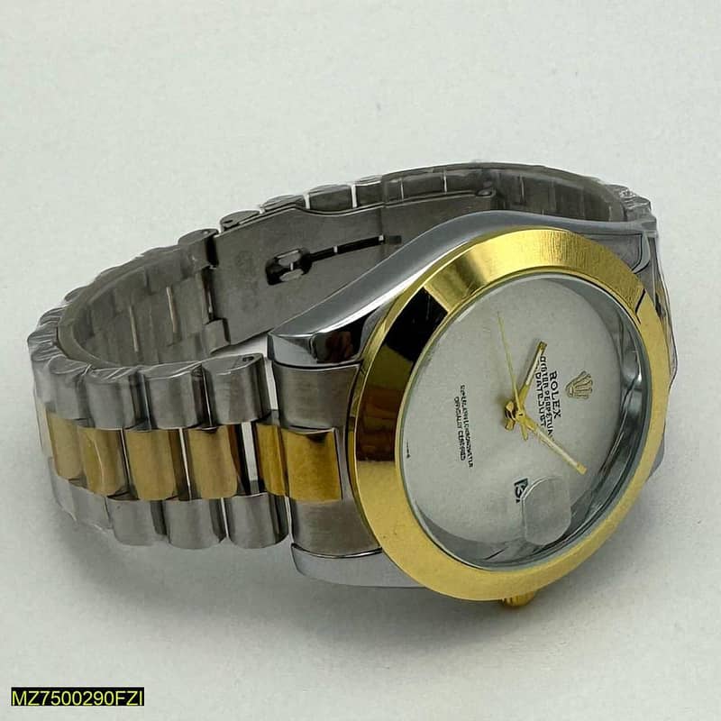 Rolex Stainless Steel Analog Wrist Watch 11