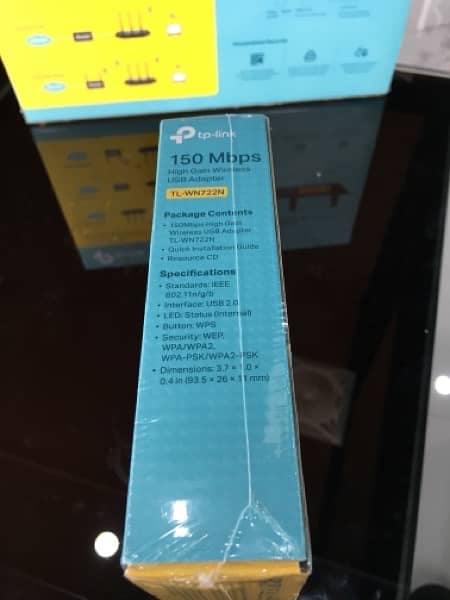 tp-link 150 Mbps High Grain Wireless USB Adapter TL-WN722N 3