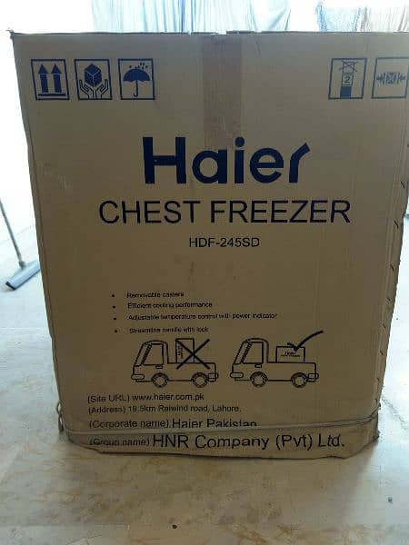 Haier Deep Freezer 4