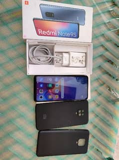 redmi note 9s alongwith geniune charger and imie match box