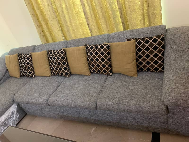 Lounge Sofa with cushions 1
