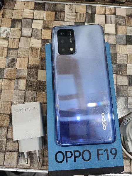 oppo f19 10/10 condition full box urgent sell 0