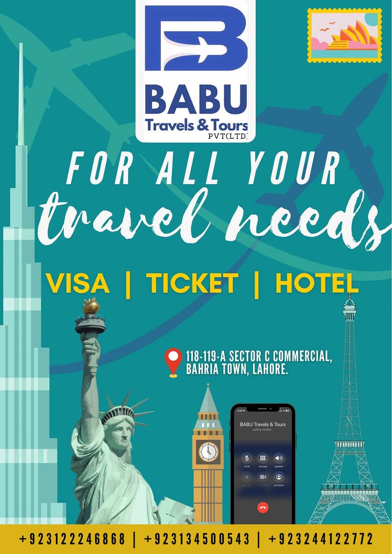 VISA, Ticket, Consultancy, Hotel Booking 0