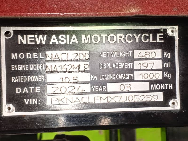 New Asia laoder 200cc available GM STAR AUTOS KORAGH CHOWK MARDAN 14