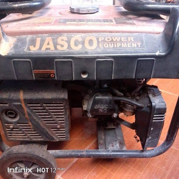jasco generator 3KVA 100 Percent working 2